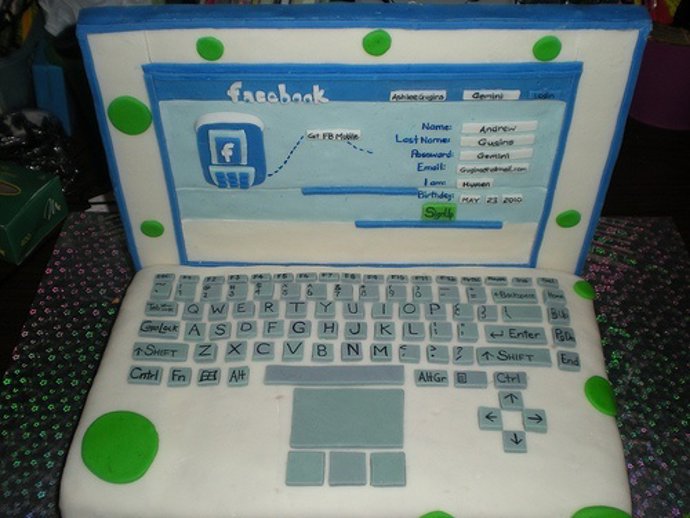 Tarta Facebook