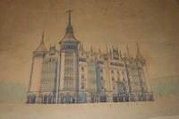 Dibujo De La Casa De Les Punxes (Barcelona)