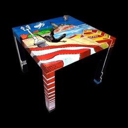 Mesa Lack Diseñada Por Enrique Castro 'Quini'