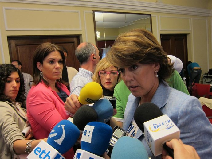 Presidenta De UPN, Yolanda Barcina.