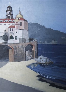 Cartel Anunciador Del Turismo Social De DPZ Para El Sur De Italia