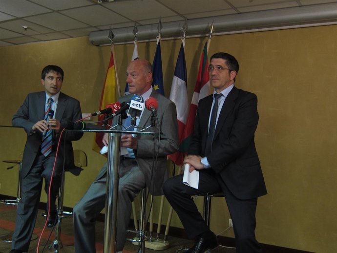 Patxi López Y Alain Rousset