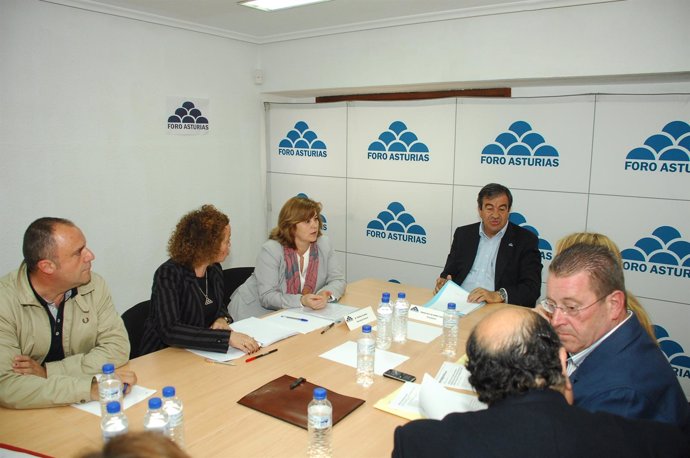 Reunión De La Comisión Directiva De Foro Asturias (FAC)