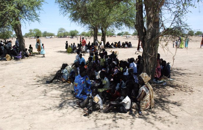 Desplazados Por Los Enfrentamientos De Abyei