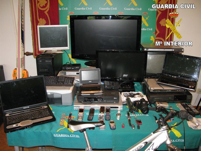 Efectos Incautados En La Operación