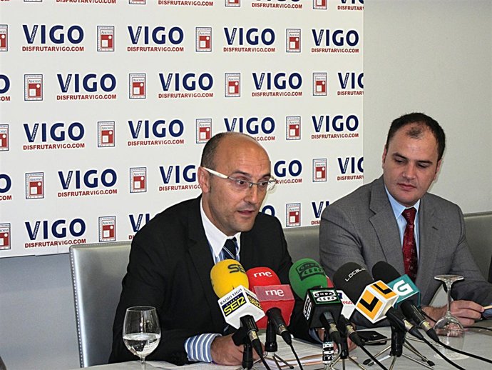 Rueda De Prensa De Los Hosteleros De Vigo.