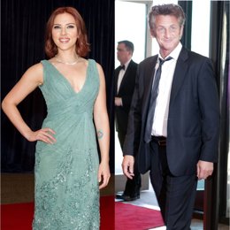 Montaje De Scarlett Johansson Y Sean Penn