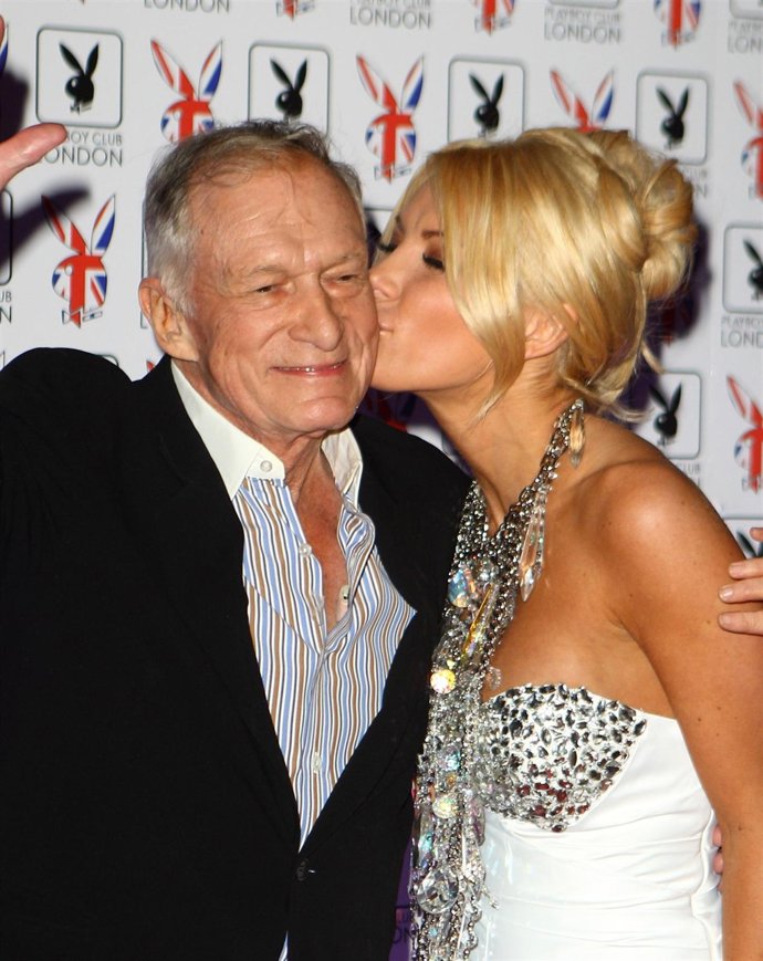 Hugh Hefner Y Crystal Harris