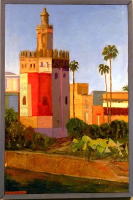 Una Obra De Mercedes Navarro De La Exposición 'La Mirada Transversal'