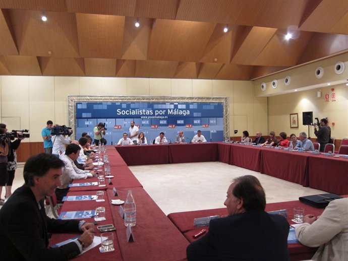 Reunión De La Comisión Ejecutiva Provincial Del PSOE