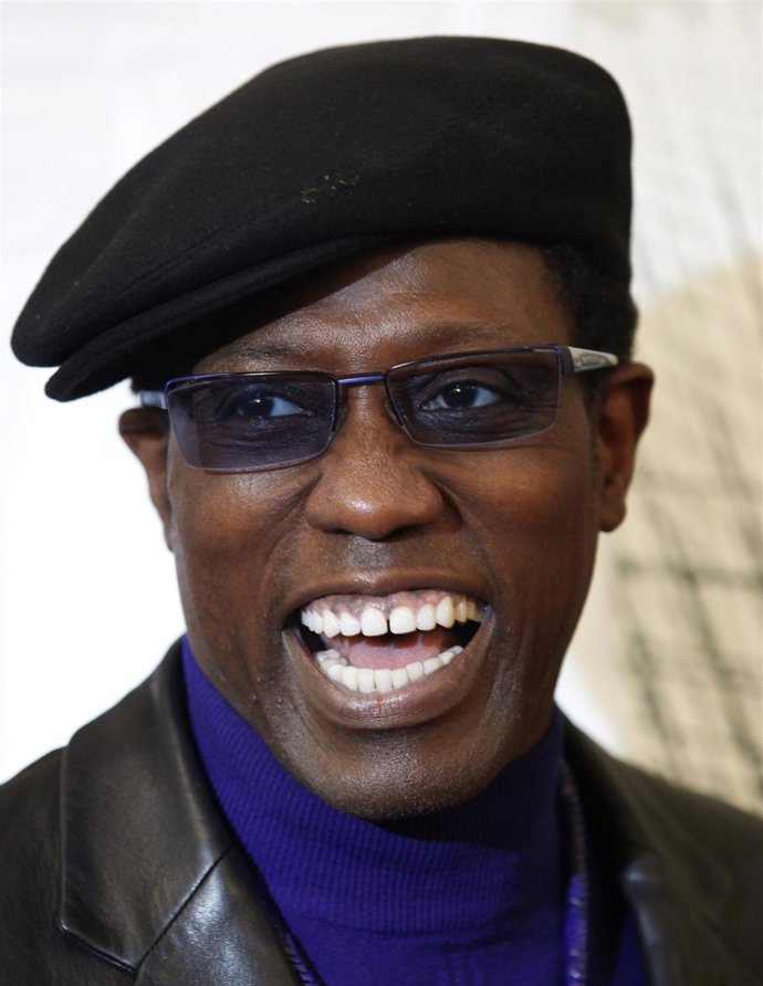 El Actor Wesley Snipes En Un Primer Plano