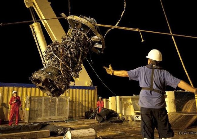 Motor Air France Accidentado