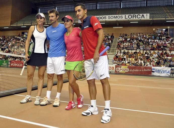 Anabel Medina, Juan Carlos Ferrero, María José Martínez Y Nicolás Almagro