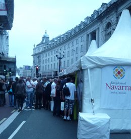 Navarra, En Una Participación Anterior En El Festival Turístico Regent Street.