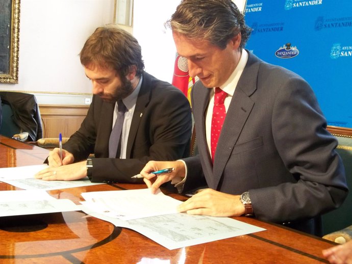 De La Serna Y Cicero Firman En Convenio De Colaboración En 'Burba'