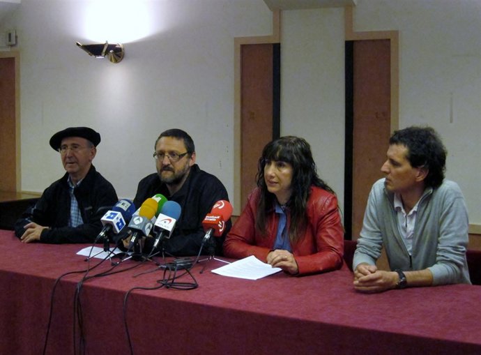 Tasio Erkizia, Txelui Moreno, Miren Legorburu, Niko Moreno