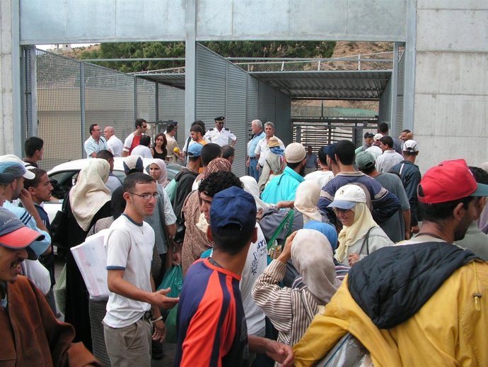 Frontera Biutz de Ceuta