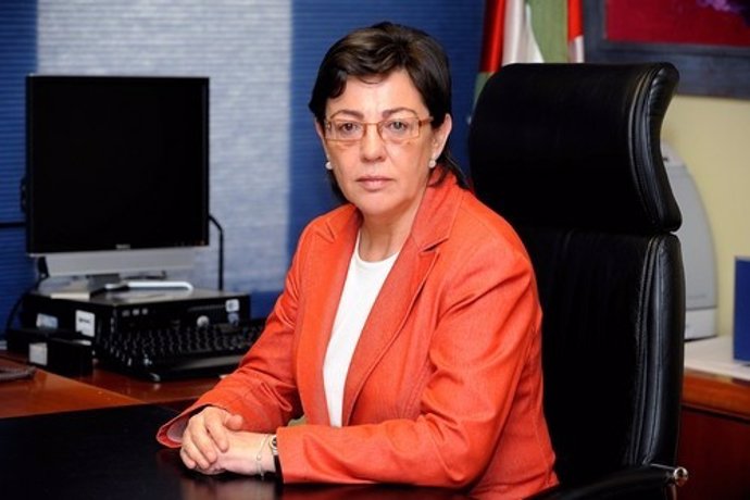 La Consejera De Medio Ambiente, Pilar Unzalu.