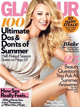 Blake Lively En La Portada De Glamour