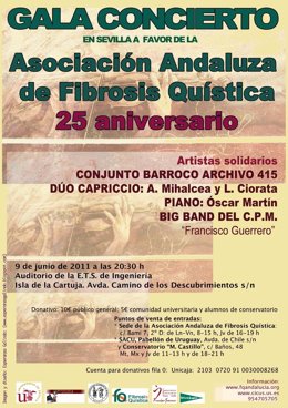 Concierto A Favor De La Asociación Andaluza De Fibrosis Quística