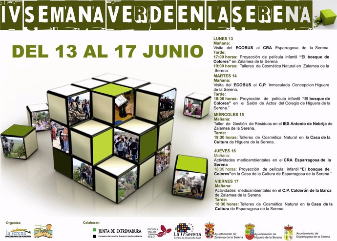 Cartel Semana Verde De La Serena