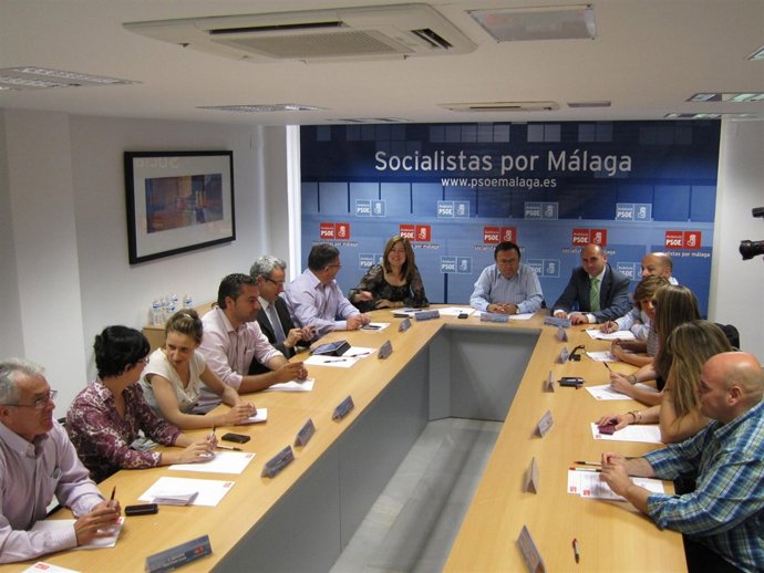 Reunión De La Ejecutiva Provincial Del PSOE De Málaga