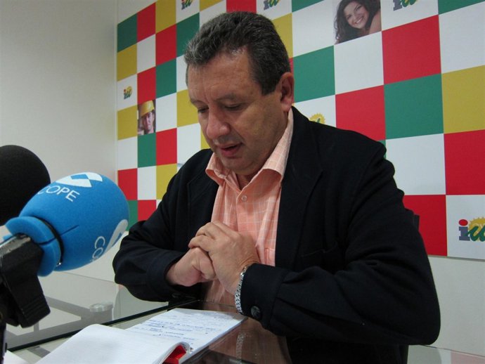 El coordinador provincial de IU en Córdoba, Francisco Martínez