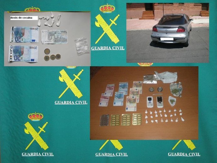 NP Y FOTOGRAFÍAS: La Guardia Civil Detiene A Seis Personas Por Robo; Un Detenido