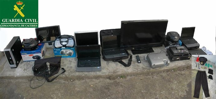 Material Intervenido