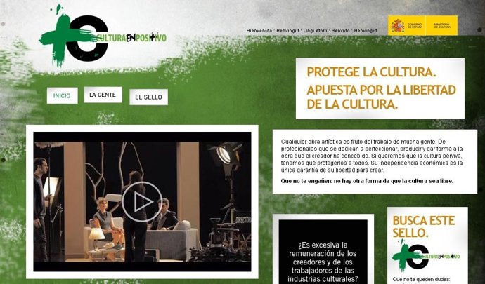 Web Cultura En Positivo