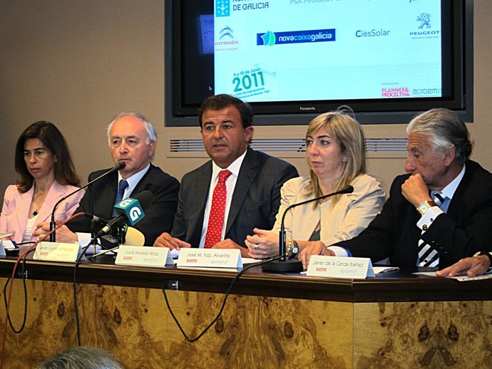 El Conselleiro Javier Guerra En Un Simposio En Vigo.