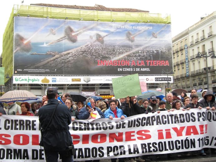 Afectados por el cierre del Magerit y otros centros ocupacionales