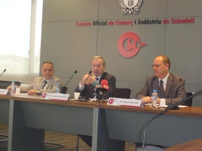 El Presidente De La Cámara De Sabadell Antoni Maria Brunet