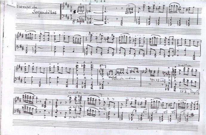 Una De Las Partituras