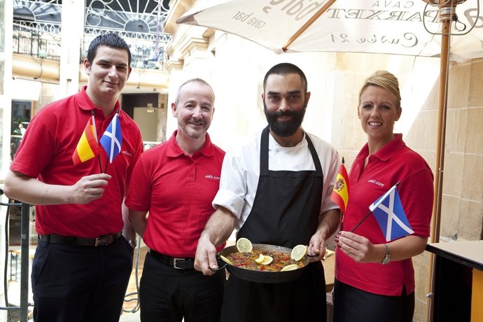 España Y Escocia Más Cerca