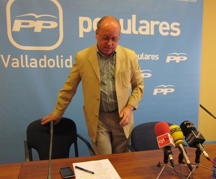El Vicesecretario De Organización Del PP De Valladolid, Alfonso Centeno