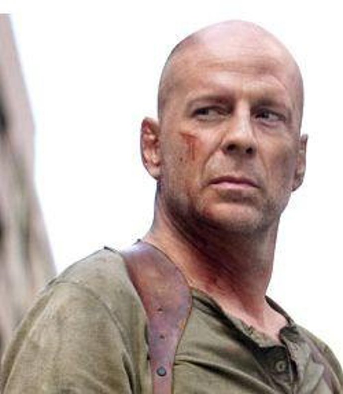 bruce Willis en la jungla de cristal