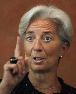 La Ministra Francesa De Finanzas, Christine Lagarde