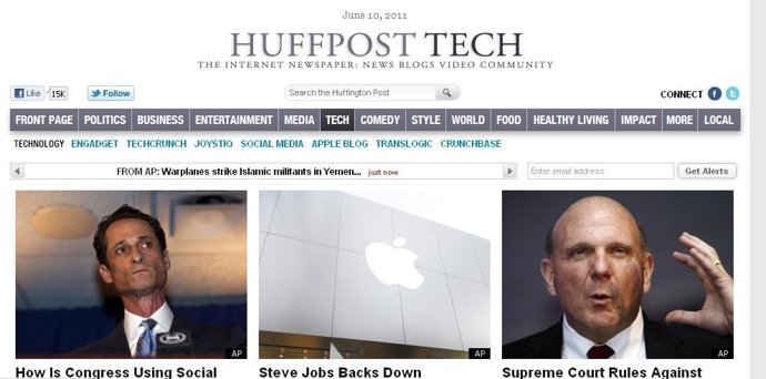 Web Huffington Post