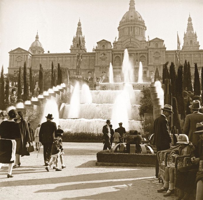 Vista De Les Fonts. Mnac