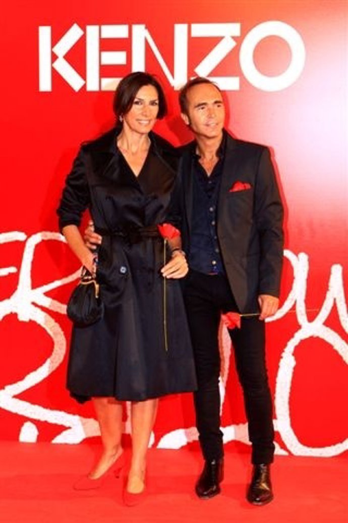 Pastora Vega Y Juan Ribó En La Fiesta Kenzo 