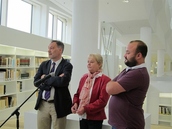 Roberto Varela, Kristina Berg Y Hakan Casares En La Cidade Da Cultura