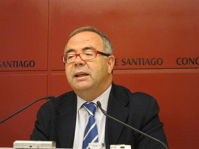 El Alcalde De Santiago En Funciones, Xosé Sánchez Bugallo