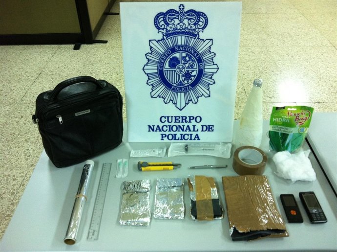 Material Incautado Por La Policía Nacional