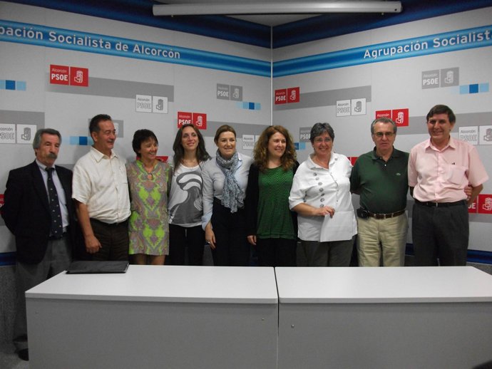 Los Ediles Socialistas En Alcorcón Con De Andrés A La Cabeza