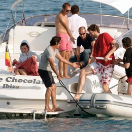 Pau Gasol Y Silvia Lopez De Vacaciones