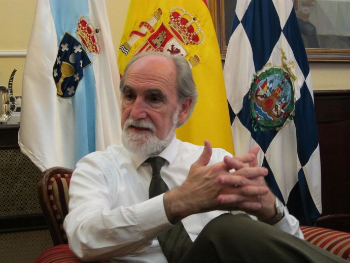 El alcalde de Ferrol y candidato a la reelección, Vicente Irisarri.