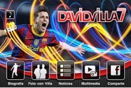 Aplicación Iphone David Villa