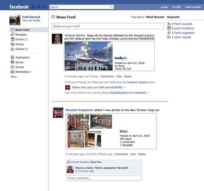 Imagen De Facebook Por Todd Barnard CC Flickr 