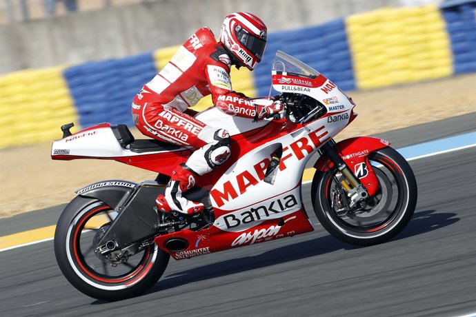 El Piloto De Motogp Héctor Barberá (Ducati)